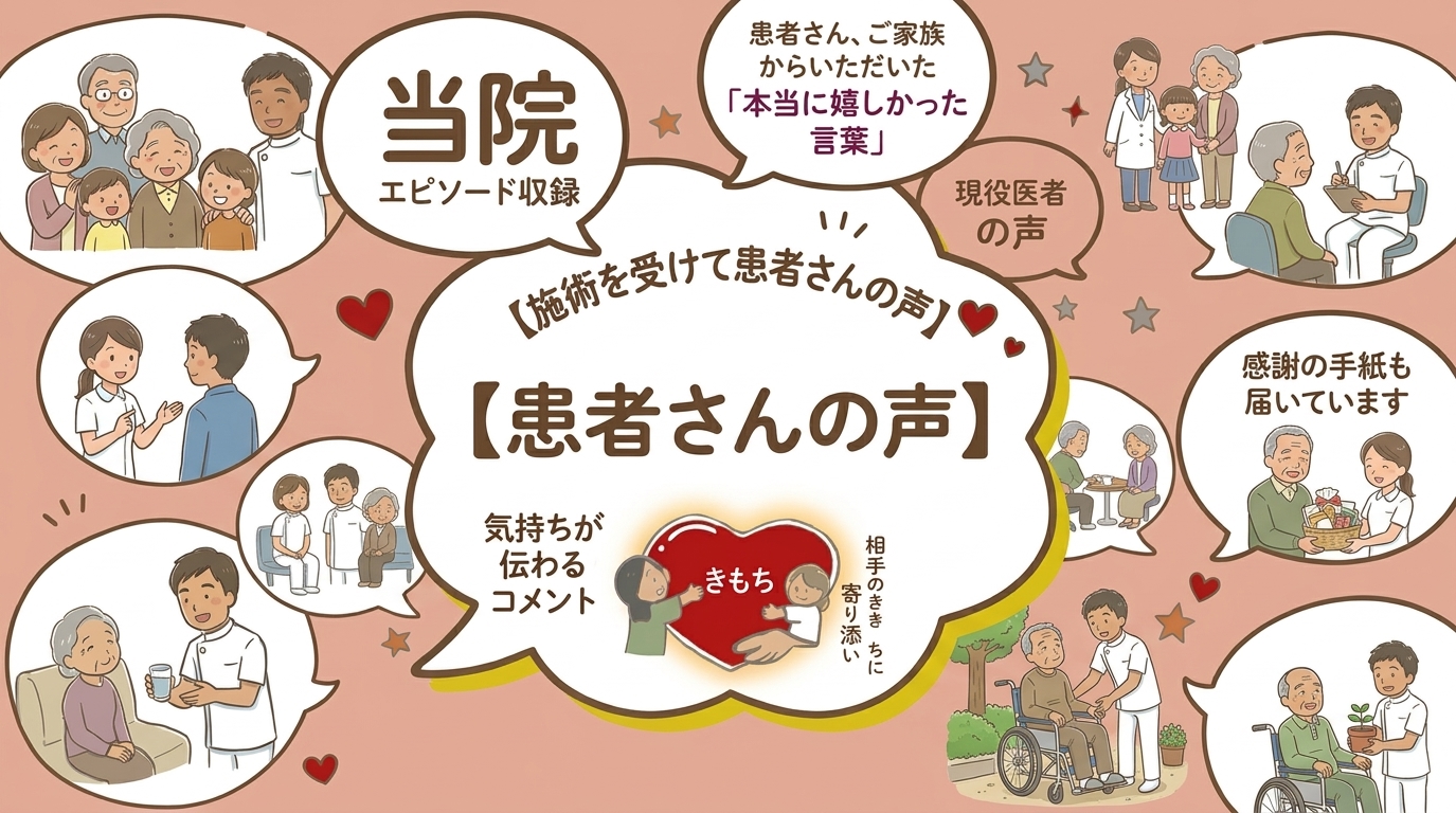 患者さんの声